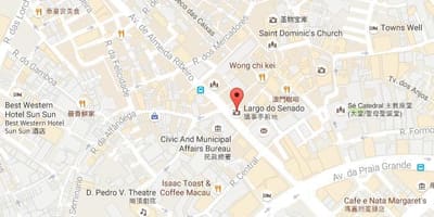 แผนที่ของ senado สมาเก๊า