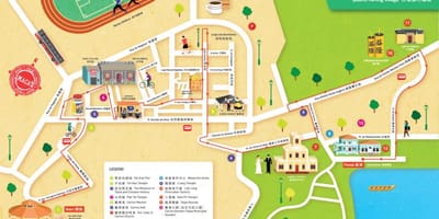 แผนที่ของ taipa แผนที่หมู่บ้าน